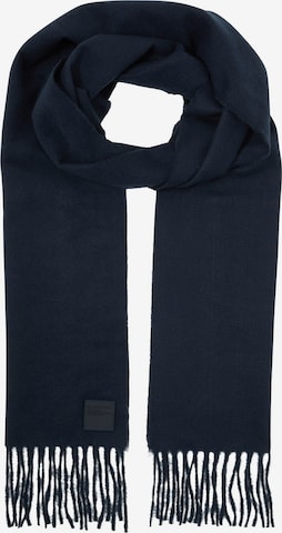 TOM TAILOR Sjaal in Blauw: voorkant