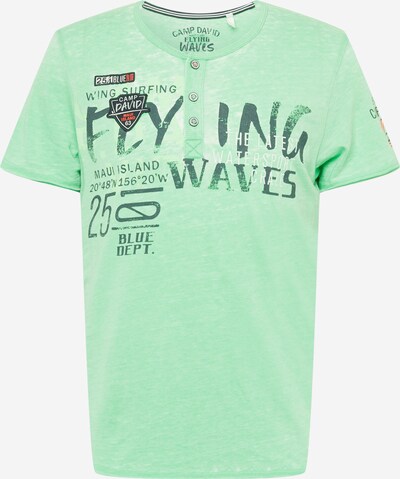 CAMP DAVID Shirt in Navy / Green, Item view