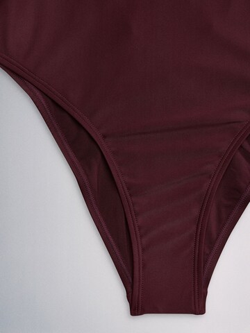 The Set Swimsuit in Brown