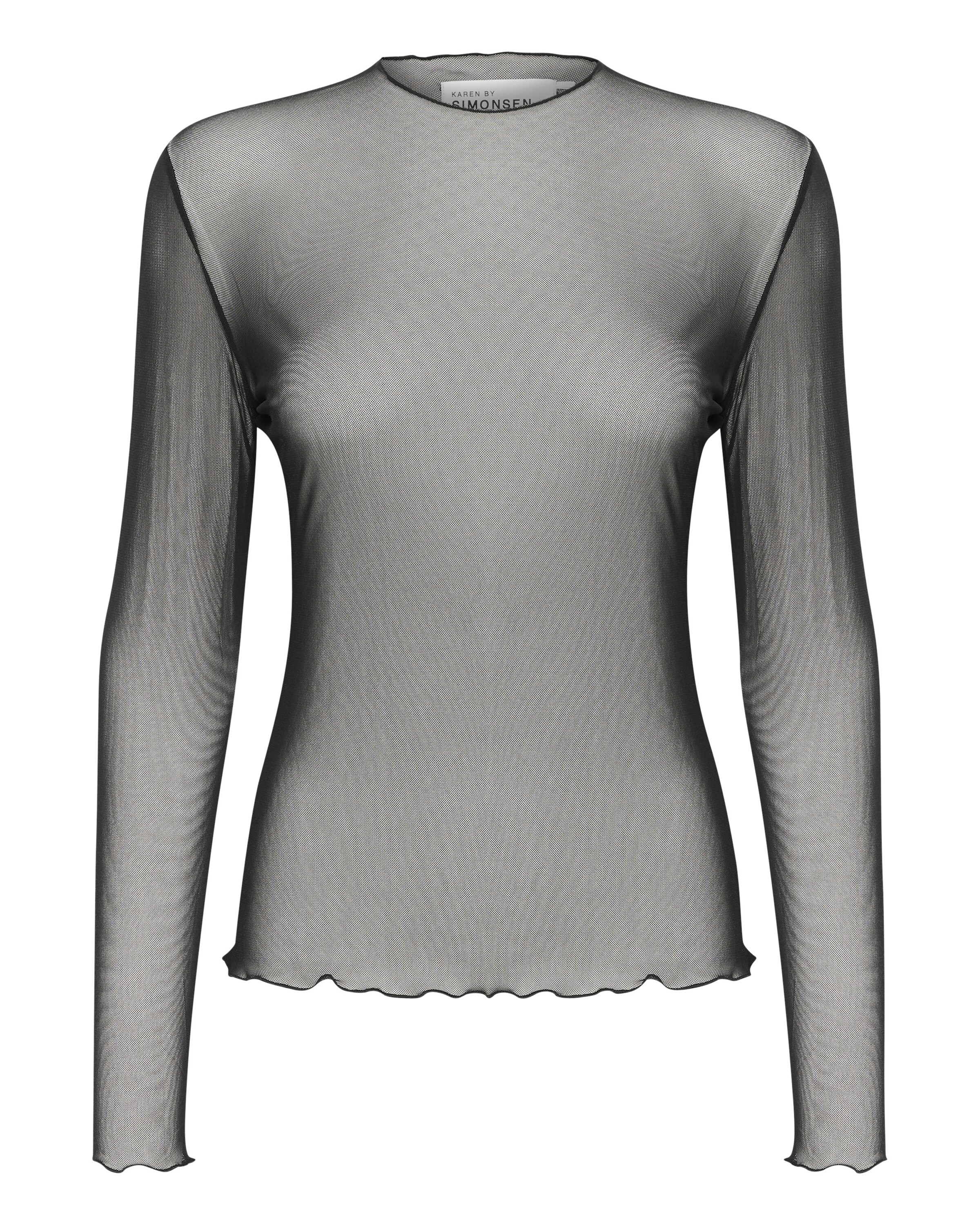 KAREN BY SIMONSEN Shirt 'Desh' in Black: front