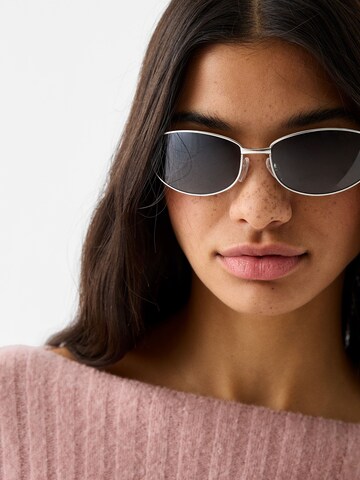 Bershka Sunglasses in Silver