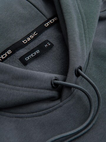 Ombre Sweatshirt 'OM-SSBN-0161' in Grijs