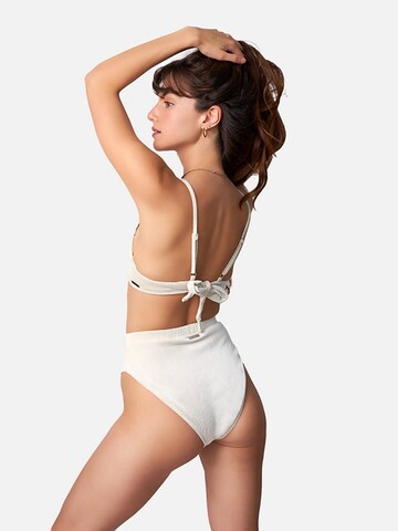 La Michaux Bustier Bikinitop 'VICTORIA' in Weiß