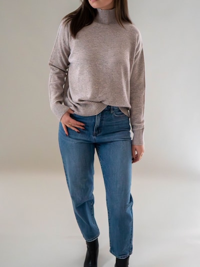 WEARABLE STORIES Sweater 'Riske' in Sand, Item view