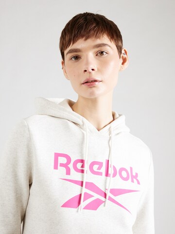 Reebok - Sweatshirt de desporto 'IDENTITY' em branco
