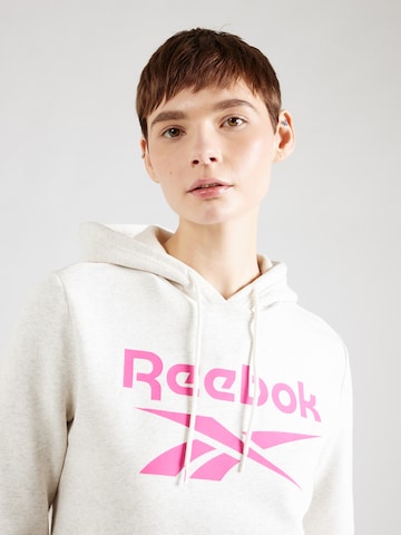 Reebok Спортивный свитшот 'IDENTITY' в Белый