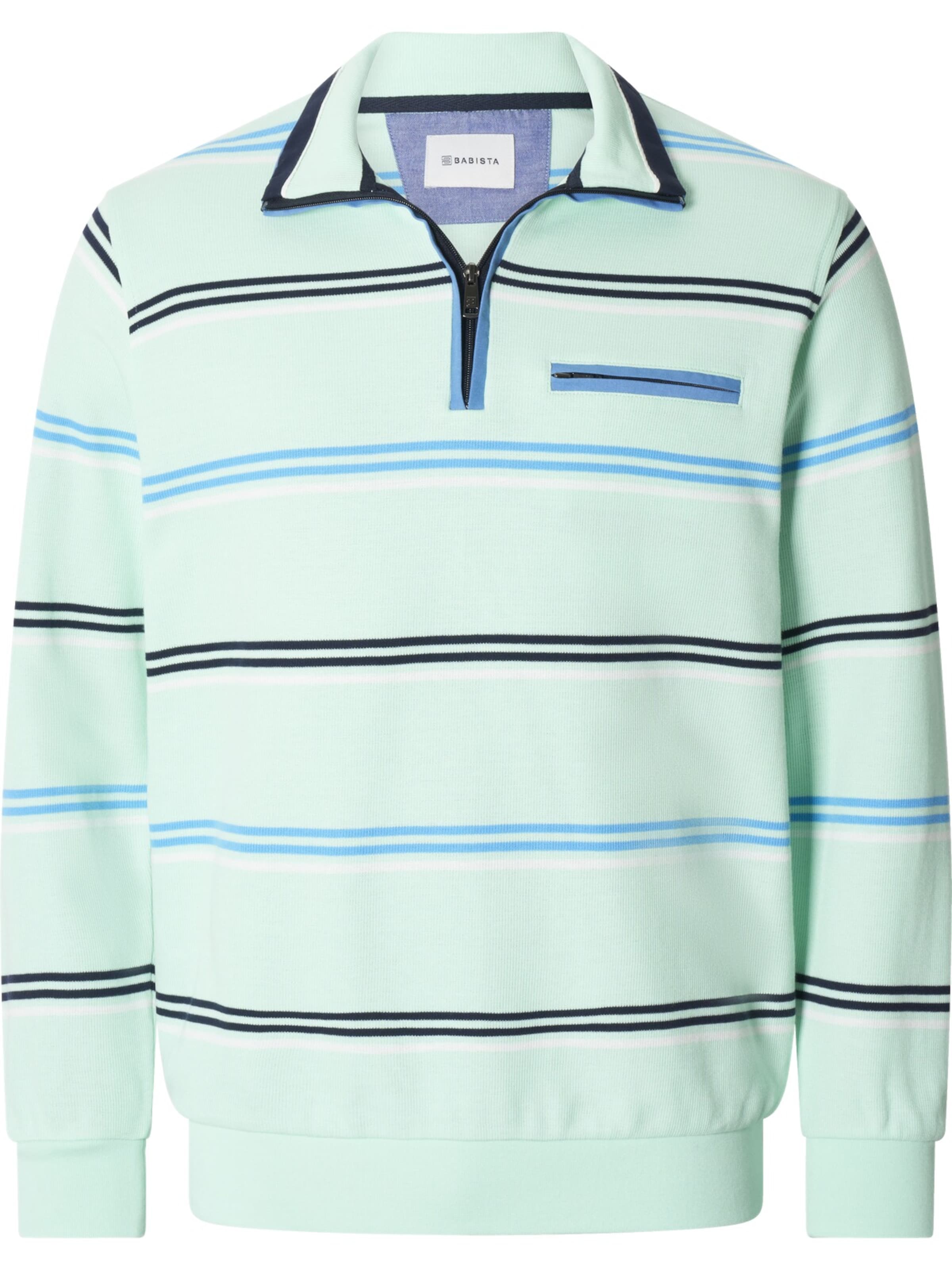 BABISTA Sweatshirt 'Ulran' in Green: front