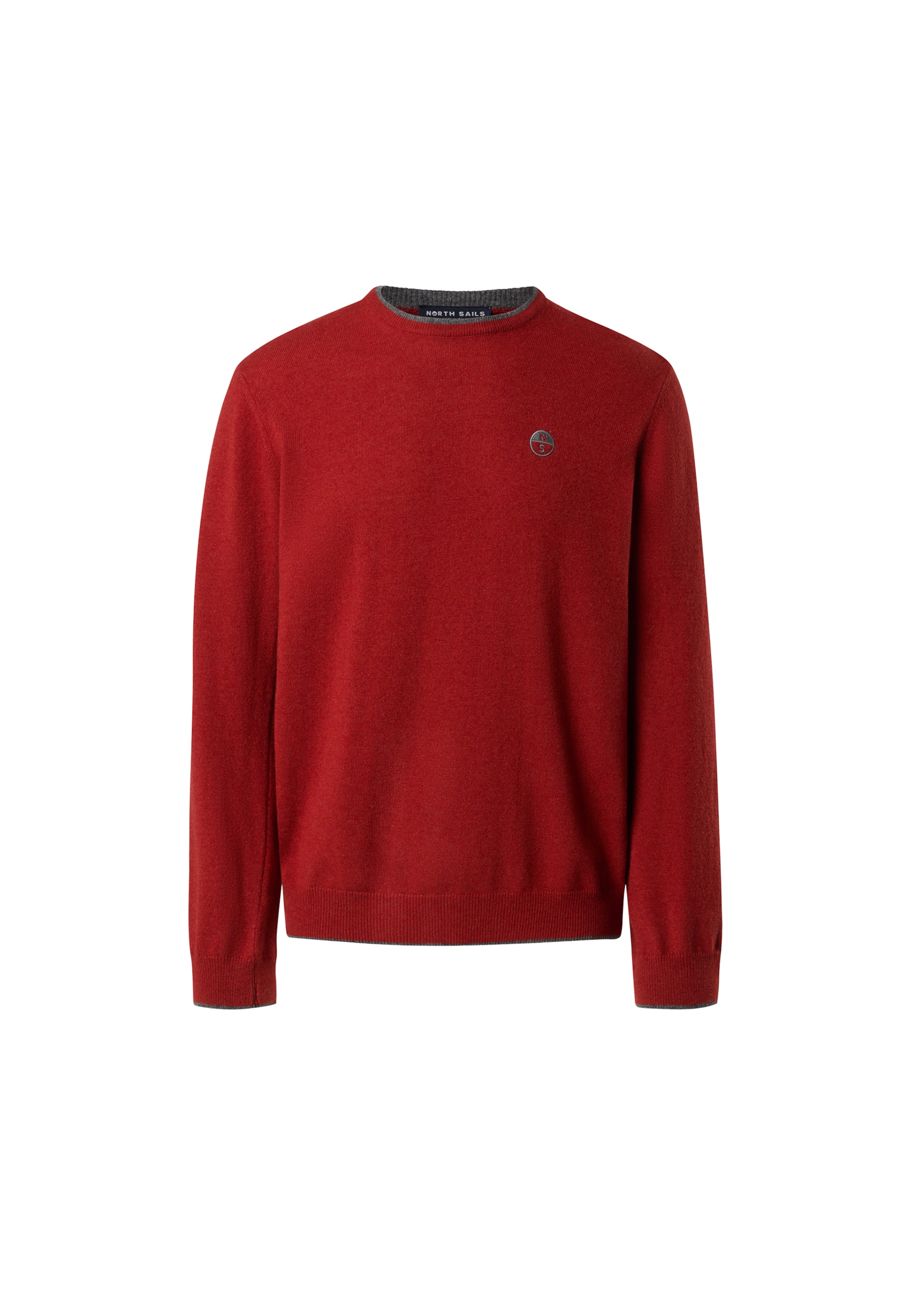 Pull-over North Sails en rouge : devant