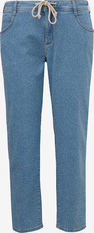 TRIANGLE Regular Jeans in Blauw: voorkant