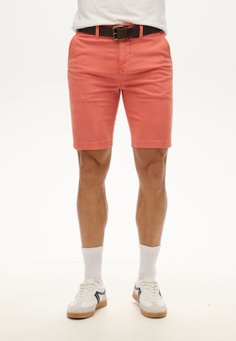 Superdry & Co Regular Chino trousers 'Vintage International' in Pink: front