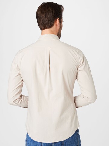 Dockers Slim fit Button Up Shirt in Beige