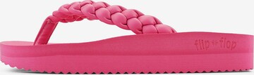 FLIP*FLOP T-Bar Sandals in Pink: front