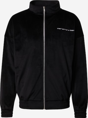 ABOUT YOU x Dardan Sweat jacket 'Enno' in Black: front