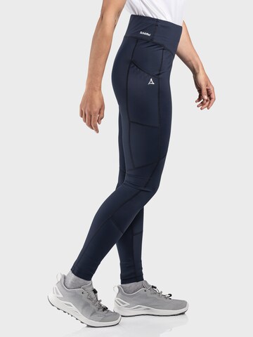 Schöffel Skinny Outdoorhose 'Vikan' in Blau