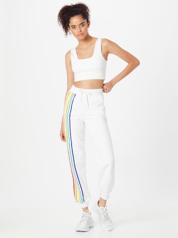 Effilé Pantalon NU-IN en blanc