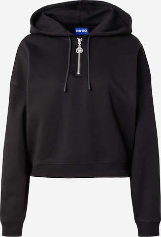 HUGO Sweatshirt 'Dasuka_B' i svart: framsida