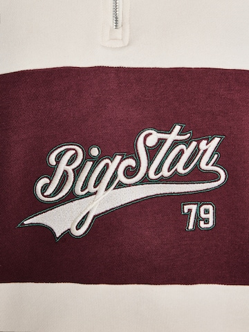 BIG STAR Sweatshirt 'ROSSALIA' in Beige