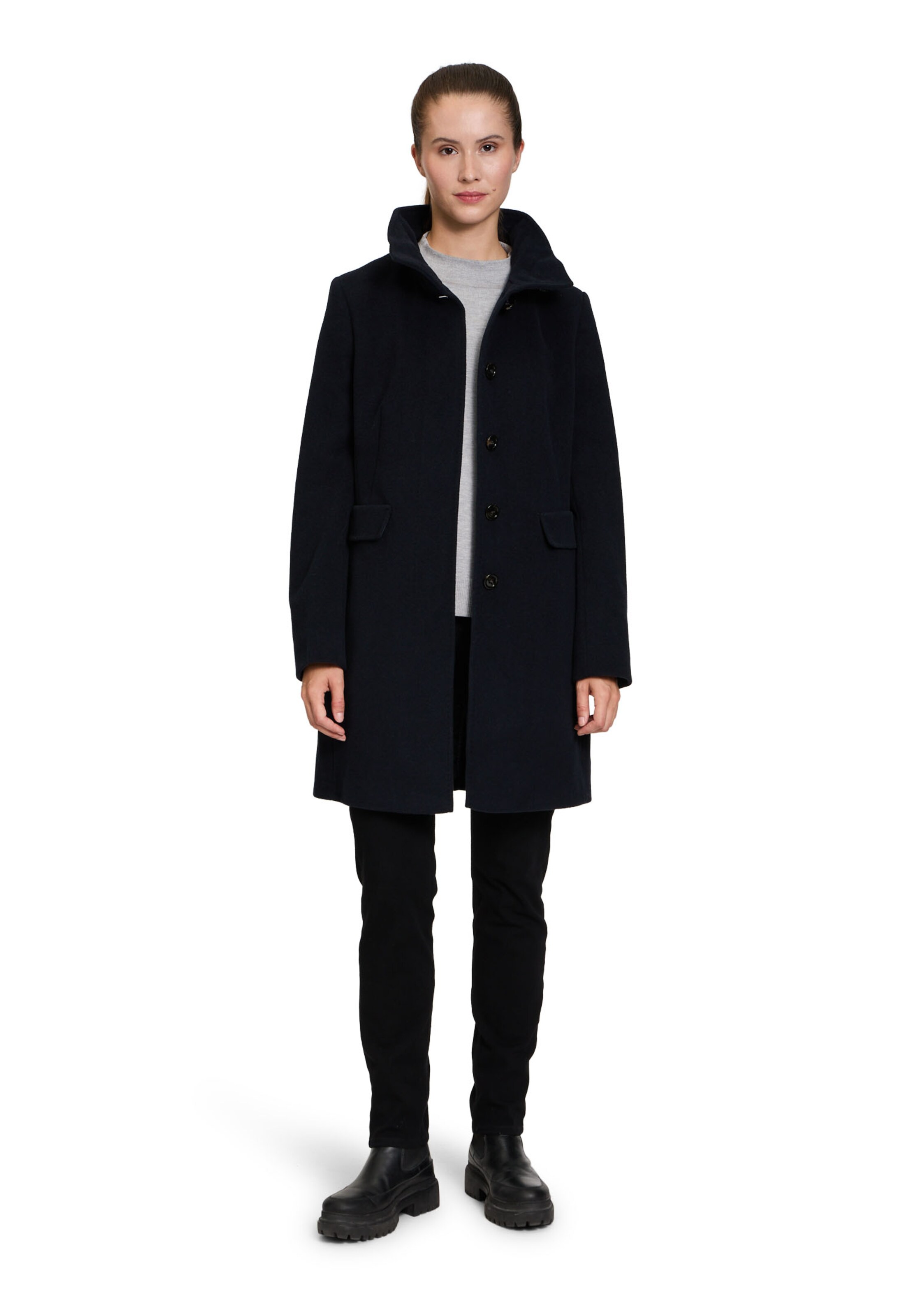 GIL BRET Between-Seasons Coat in Blue