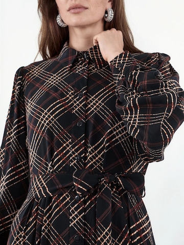Bigdart Midi Kleid in Schwarz