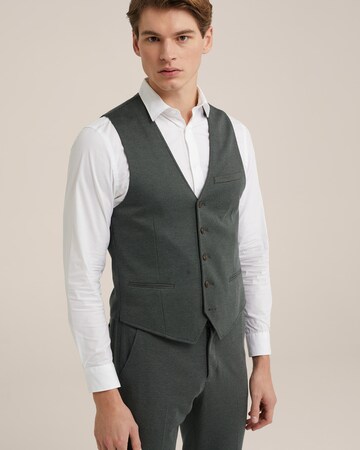 WE Fashion Suit Vest in Green: front