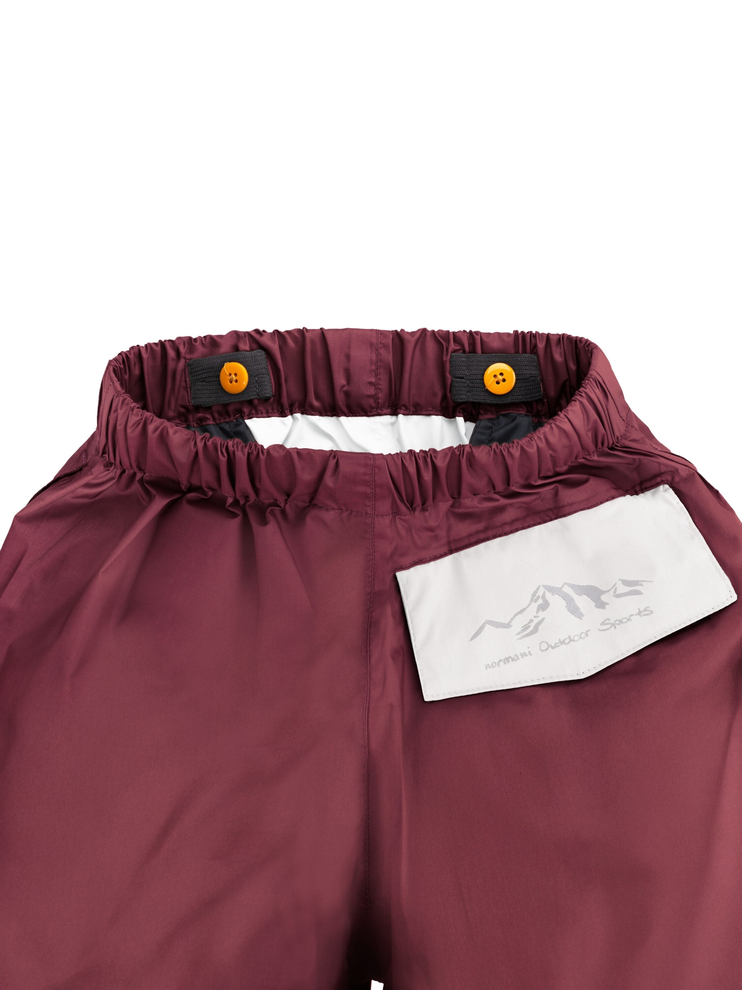 Regular Pantalon d'extérieur 'Thurlow' normani en rouge