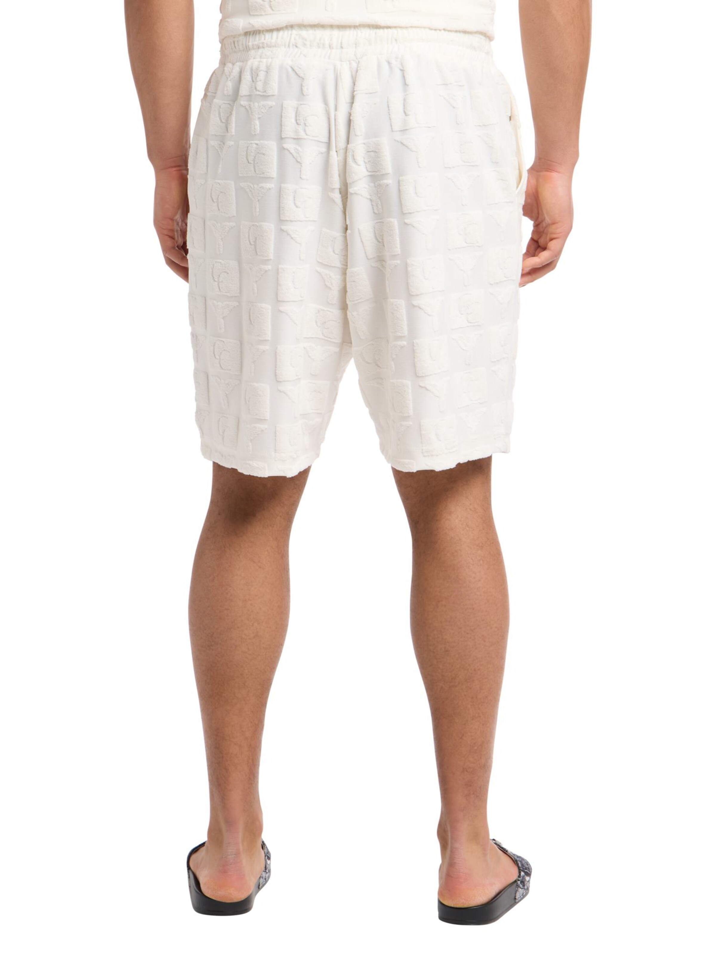 Carlo Colucci Regular Pants 'Egarter' in White