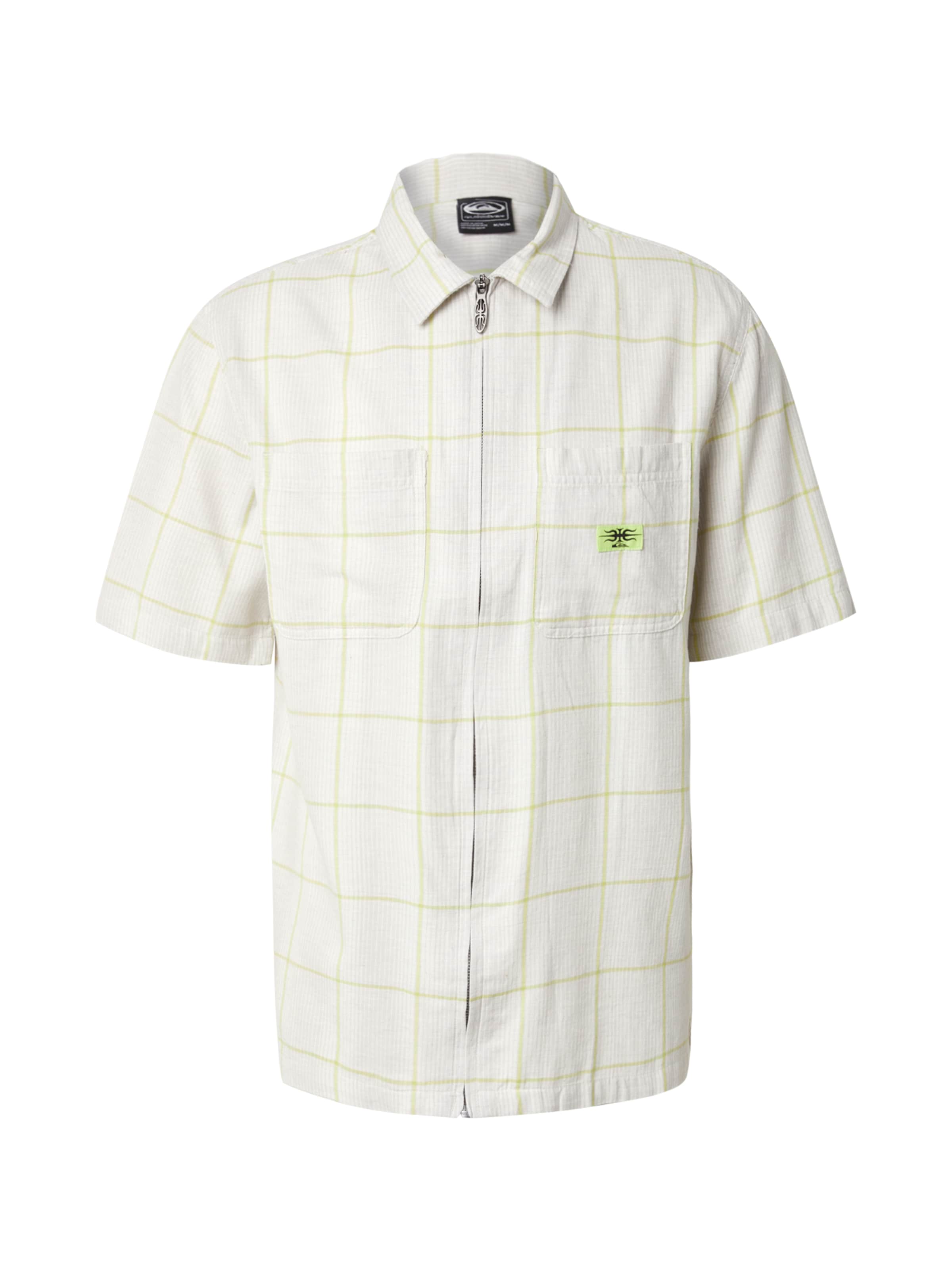 QUIKSILVER Klasický střih Funkční košile 'MERCURY' – šedá: přední strana