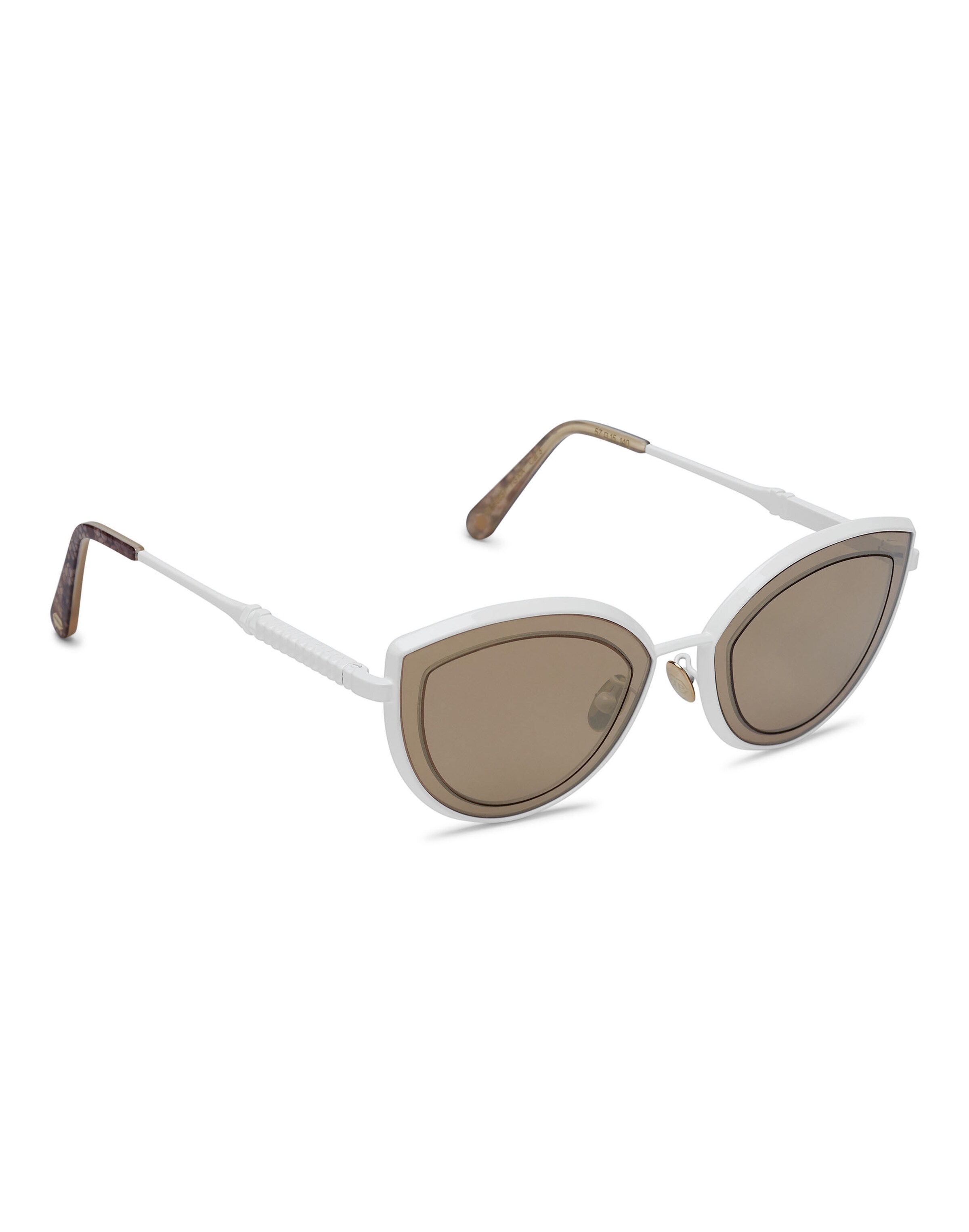 Lunettes de soleil Philipp Plein en beige