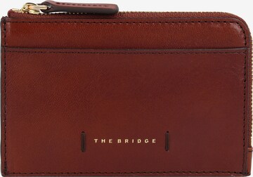 The Bridge Wallet in Brown: front