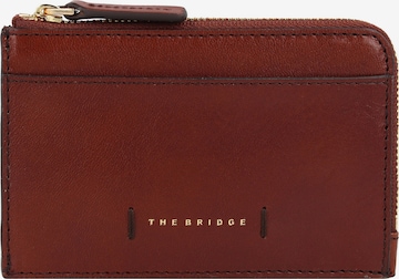 The Bridge Wallet in Brown: front