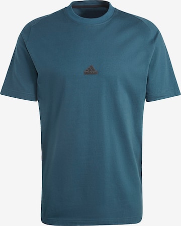 ADIDAS SPORTSWEAR T-Shirt in Blau: predná strana