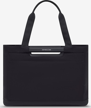 Kapten & Son Shopper 'Vaasa Shopping Basket' in Black: front