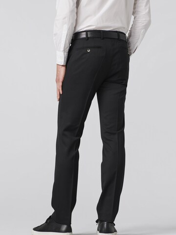 MEYER Regular Chino 'Rio 2-9266' in Zwart