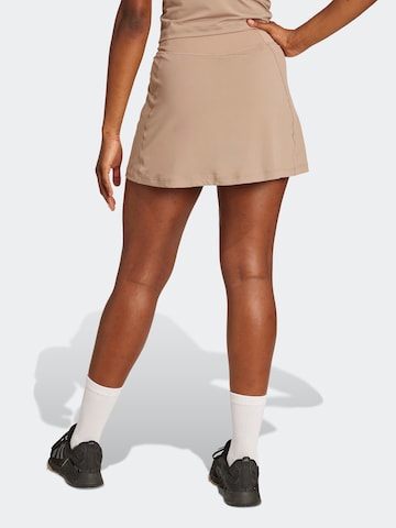 ruda ADIDAS PERFORMANCE Sportinio stiliaus sijonas 'OPTIME'