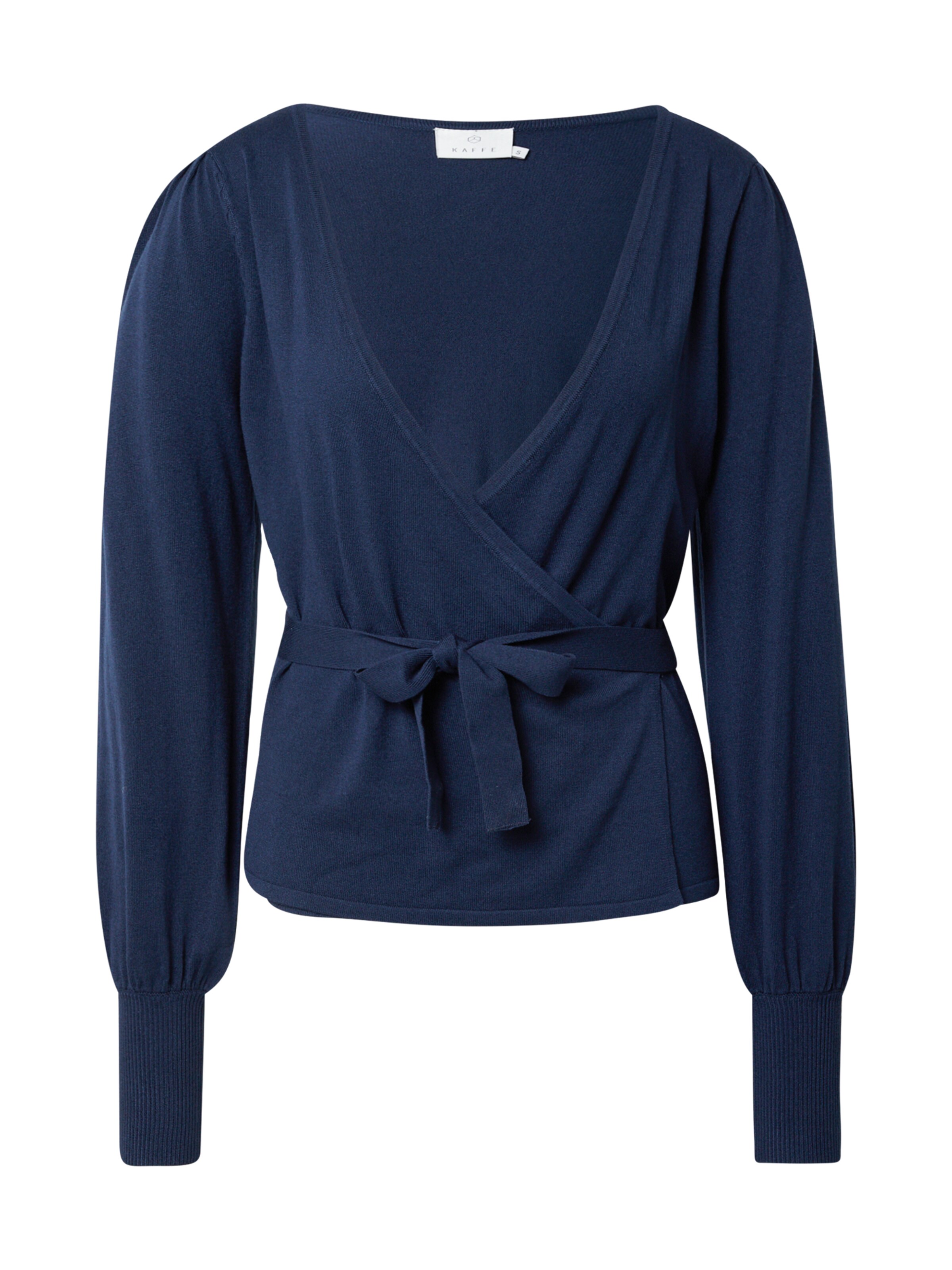 Kaffe Strickjacke 'Anno Astrid' in Blau: Vorderseite