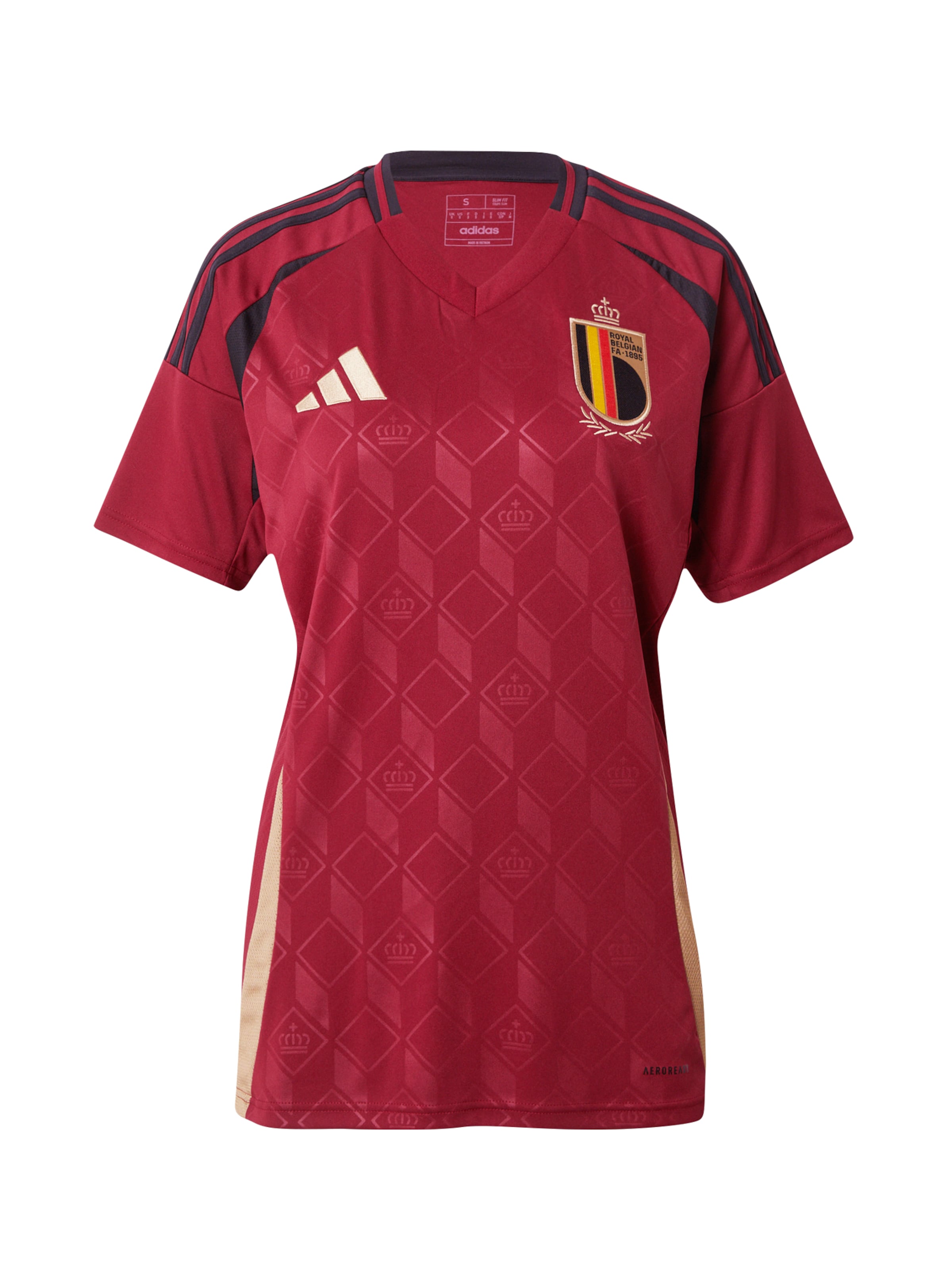 ADIDAS PERFORMANCE Jersey 'Belgium 24 Home' in Red: front