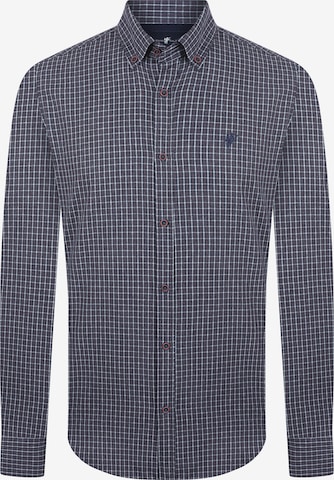 DENIM CULTURE Regular fit Button Up Shirt 'Sezar' in Red: front