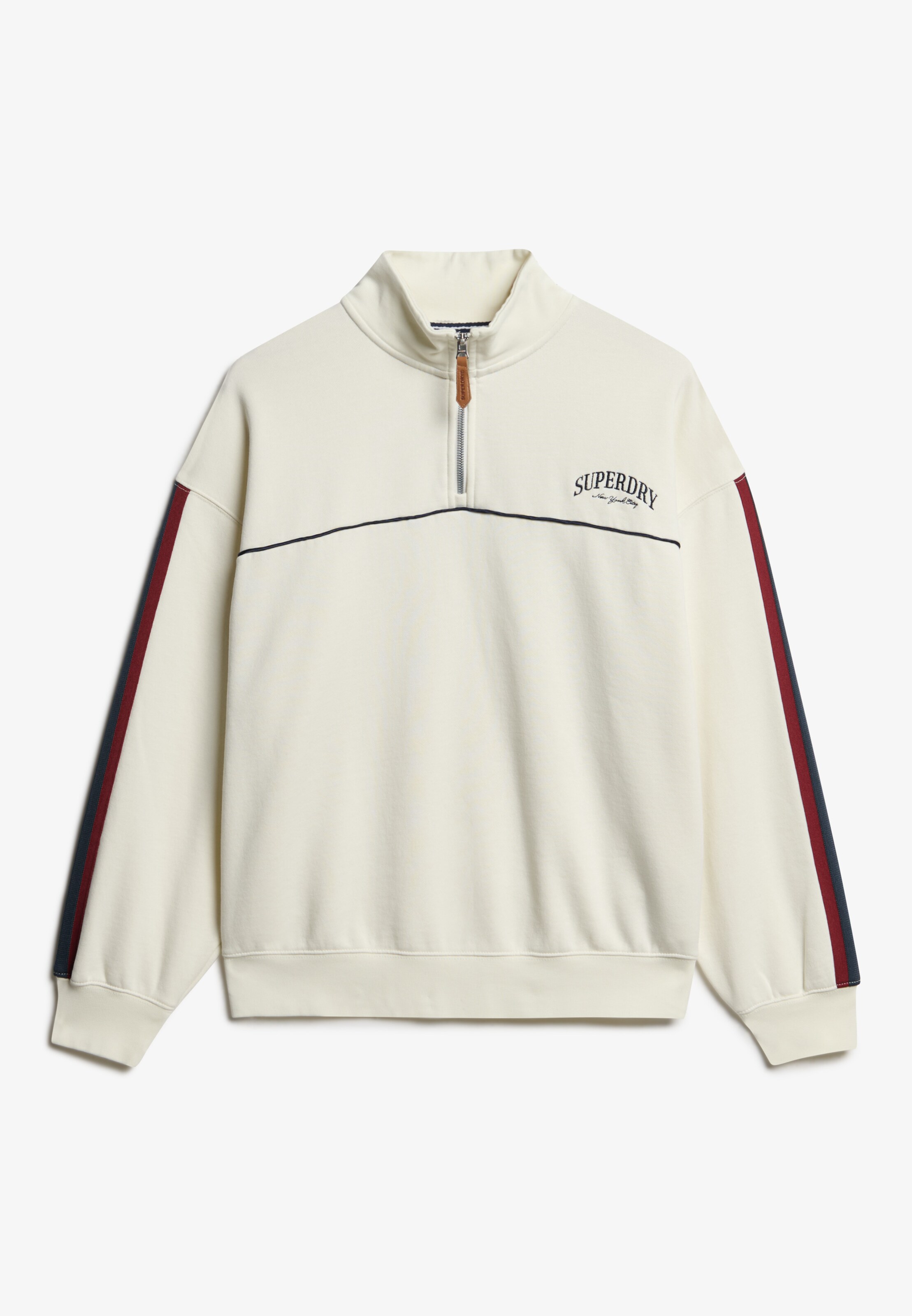 Sweat-shirt 'Country Club' Superdry & Co en blanc : devant