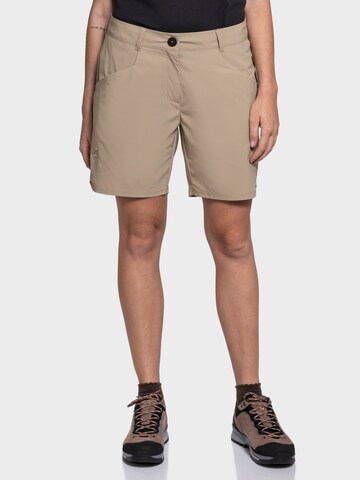Schöffel Regular Outdoorhose 'Smue' in Beige: Vorderseite