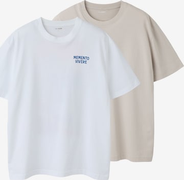 Maglietta di TWO SOON in grigio: frontale