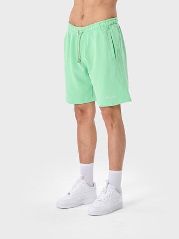 Ossy Homer Loose fit Workout Pants '450 GSM' in Green
