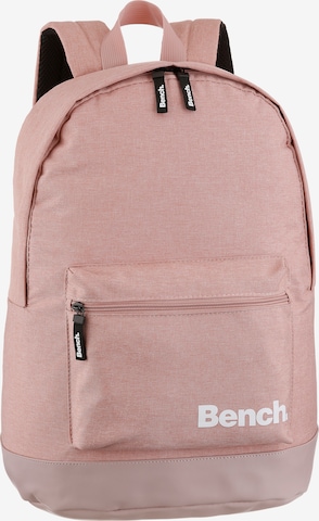 BENCH Backpack in Pink: front