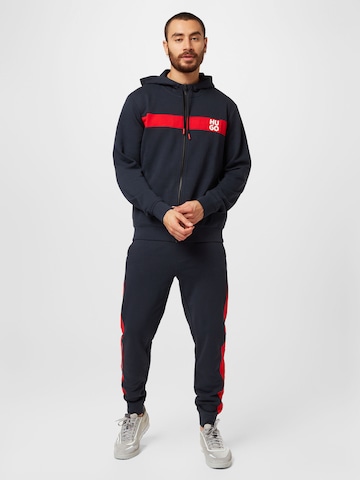 HUGO Red Sweat suit 'DapieDoaky' in Blue: front
