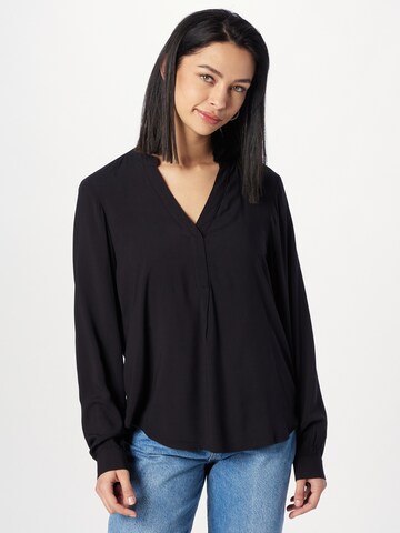 QS Bluse in Schwarz: predná strana