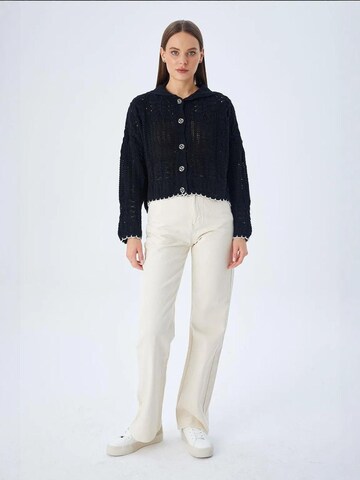 MixRay Knit cardigan in Black