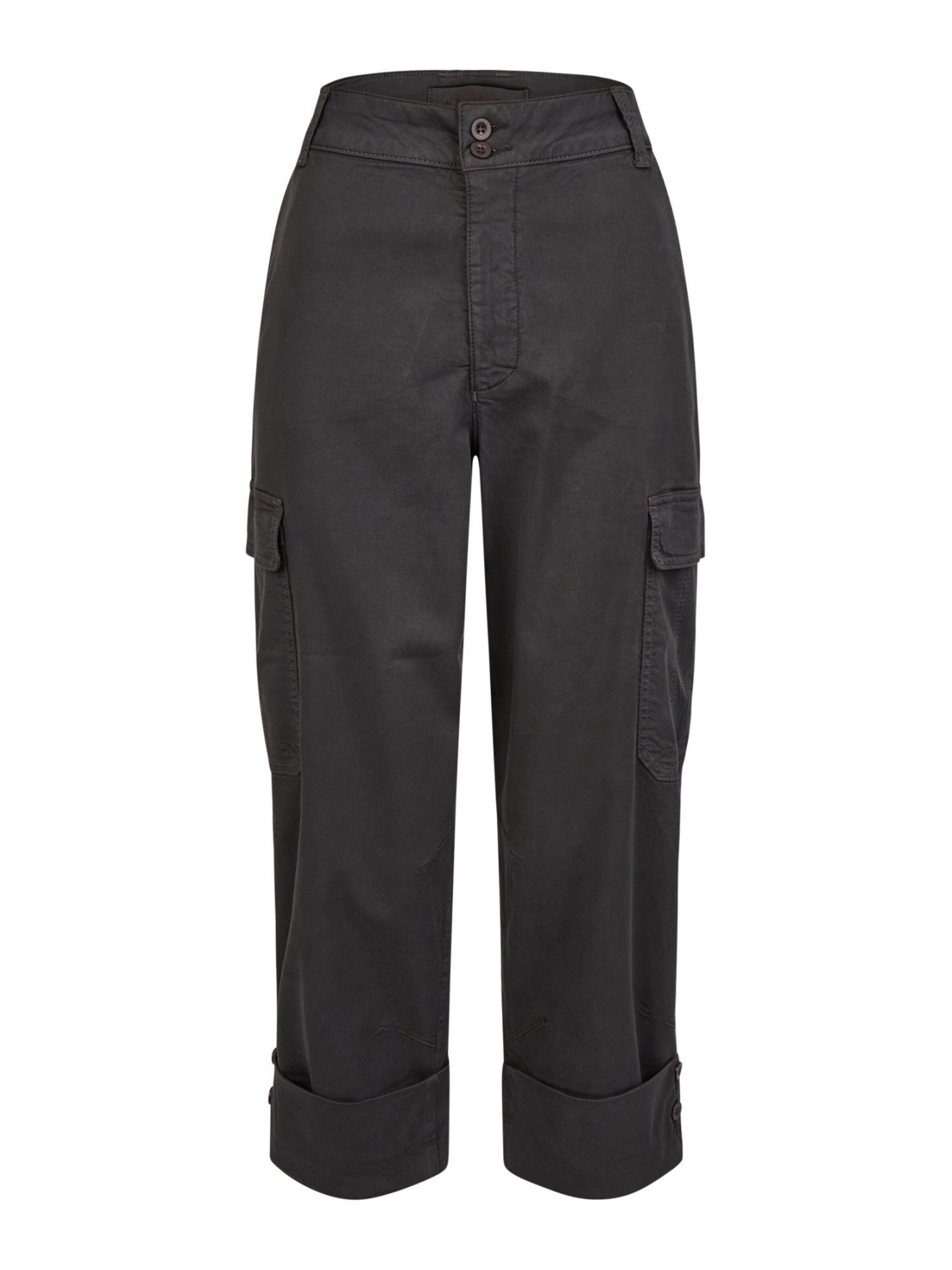 MARC AUREL Loosefit Cargohose in Grau: Vorderseite