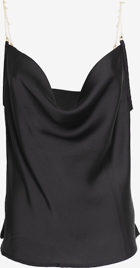 Influencer Top in schwarz, Produktansicht