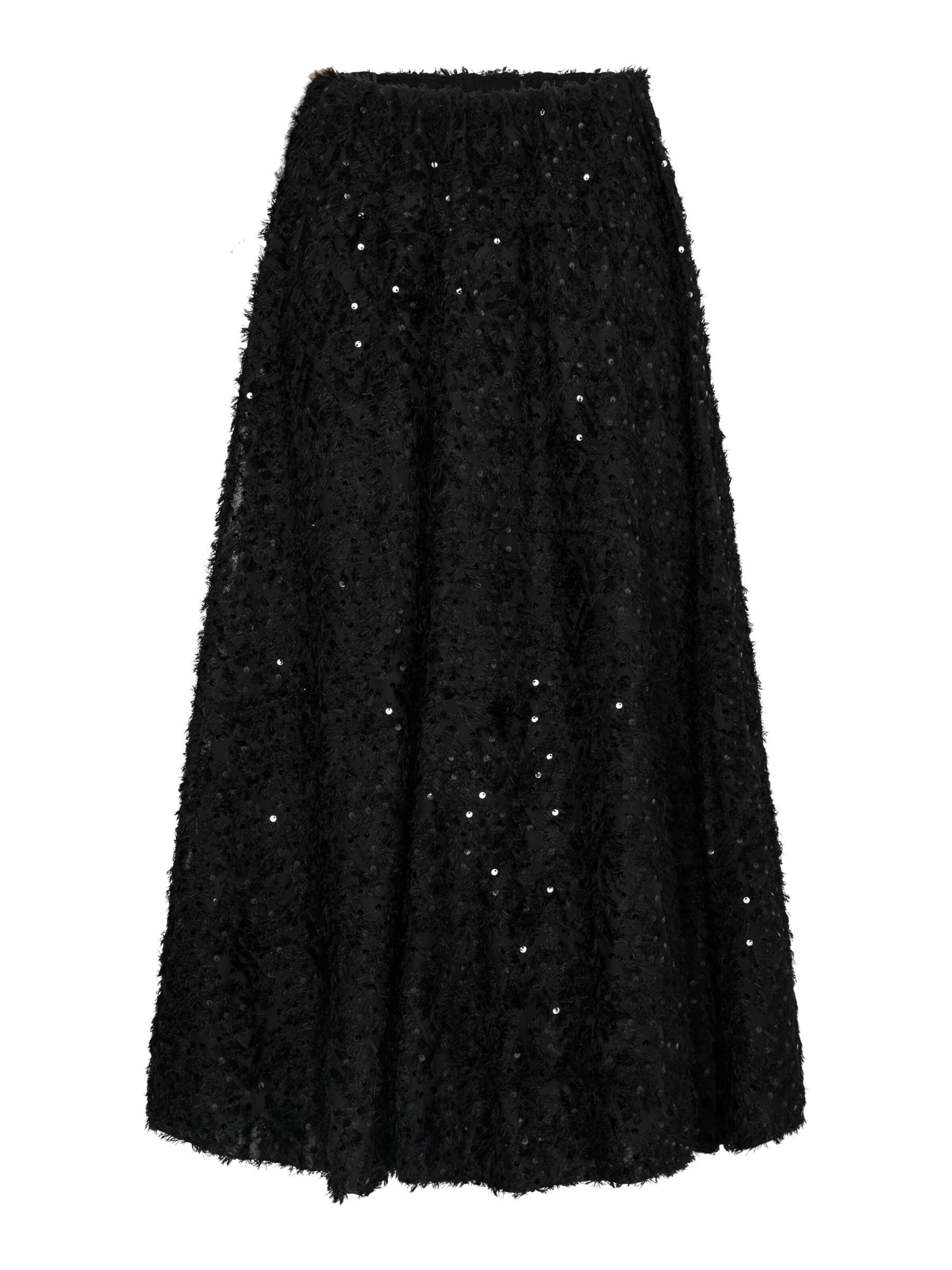 YAS - Falda 'SERALA' en negro: frente