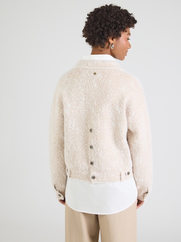 Cardigan 'Bubbly' RINO & PELLE en marron