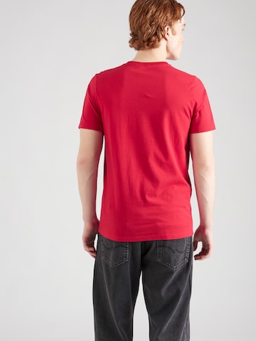 T-Shirt HOLLISTER en rouge